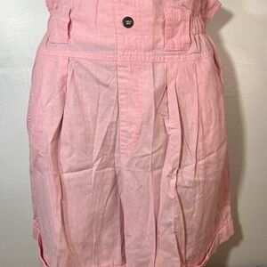 Vintage 80s 90s Bimini bay elastic pleated shorts women's US M "mom jeans" retro